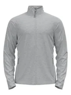 Odzież trekkingowa męska - Odlo Kurtka polarowa "Berra" w kolorze szarym - miniaturka - grafika 1