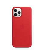 Etui i futerały do telefonów - Etui do iPhone 12/12 Pro Apple Leather Case z MagSafe - czerwone - miniaturka - grafika 1