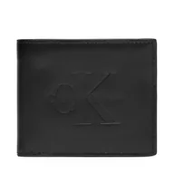 Portfele - Portfel męski Calvin Klein Bold Billfold LV04D1155G Czarny - miniaturka - grafika 1