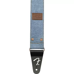 Fender x Wrangler Riveted Denim Strap Light Indigo - Inne akcesoria gitarowe - miniaturka - grafika 4