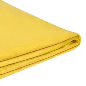 Poduszki ogrodowe - Beliani Wymienne obicie do łóżka 180 x 200 cm żółte FITOU - miniaturka - grafika 1