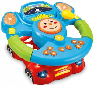 B16J INTERAKTYWNA KIEROWNICA SAMOCHÓD - Zabawki interaktywne dla dzieci - miniaturka - grafika 1