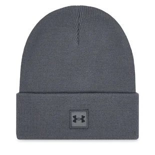 Czapka Under Armour UA Halftime Cuff 1373155 Szary - Czapki męskie - miniaturka - grafika 1
