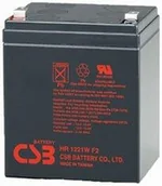 Baterie do zasilaczy awaryjnych UPS - Akumulator żelowy CSB HR1221W F2 12V 5,3Ah HR1221WF2 - miniaturka - grafika 1