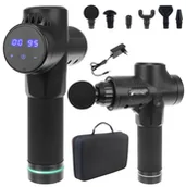 Akcesoria do masażu - Pistolet Do Masażu 6 Głowic - miniaturka - grafika 1