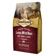 Sucha karma dla kotów - Carnilove Adult Sterilised Lamb&Wild Boar 6 kg - miniaturka - grafika 1