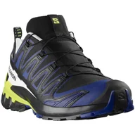 Buty trekkingowe męskie - Męskie buty turystyczne Salomon Xa Pro 3D V9 Gore-Tex Rozmiar butów (UE): 41 1/3 / Kolor: czarny/niebieski - miniaturka - grafika 1