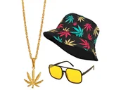 Dodatki do strojów karnawałowych - Zestaw HIP-HOP - 3 szt. - miniaturka - grafika 1