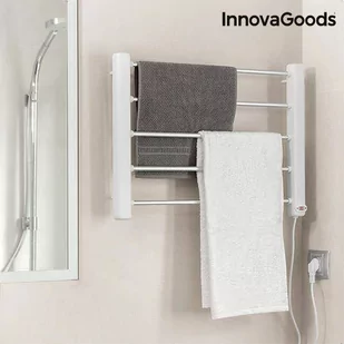 Ceramic Blade elektryczna naścienna suszarka na pranie InnovaGoods 65 W 5 prętów) szary/biały - Suszarki na ubrania - miniaturka - grafika 1