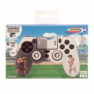 Sprawa Kontrolera Z Uchwytem Kciuka - Kapitan Tsubasa Oficjalna Licencja Ps4 - Silikon - Akcesoria do Playstation - miniaturka - grafika 1