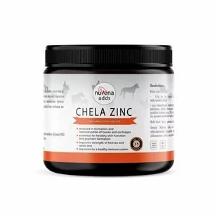 NuVena Cynk Chela Zinc 200g - - Akcesoria jeździeckie - miniaturka - grafika 1