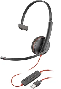Poly Blackwire 3210 Monaural USB-A - Słuchawki - miniaturka - grafika 1