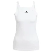 Koszulki i topy damskie - adidas Kobiety AEROREADY Train Essentials Minimal Branding Tank Top, White/Black, XXS - miniaturka - grafika 1