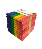 Prace ręczne dla dzieci - Patyczki kreatywne drewniane kolorowe 11 cm 500 szt Shan SPT01X10 - miniaturka - grafika 1