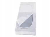 Pokrowce na ubrania - Pokrowiec na pościel 120x15x50 cm Livarno Home biały - miniaturka - grafika 1