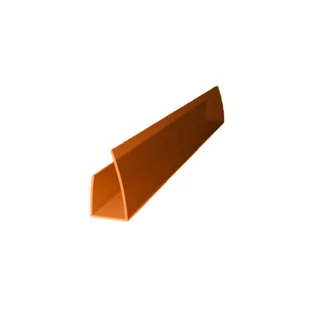 U-profil zamykający 2100 mm: 10,  Brązowy - Inne materiały budowlane - miniaturka - grafika 1