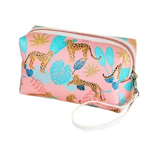 Kosmetyczka rozkładana podłużna safari kuferek KS81 - Kosmetyczki, organizery i kuferki - miniaturka - grafika 3