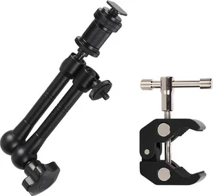 Uchwyt zaciskowy na kamerę, aparat, mikrofon - Akcesoria do kamer sportowych - miniaturka - grafika 1