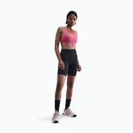 Bielizna sportowa damska - Biustonosz treningowy Nike Swoosh Medium Support sweet beet/white WYSYŁKA W 24H 30 DNI NA ZWROT - miniaturka - grafika 1