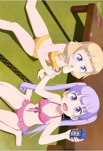 Plakat Anime Manga New Game+ ng_094 A1+ (custom)