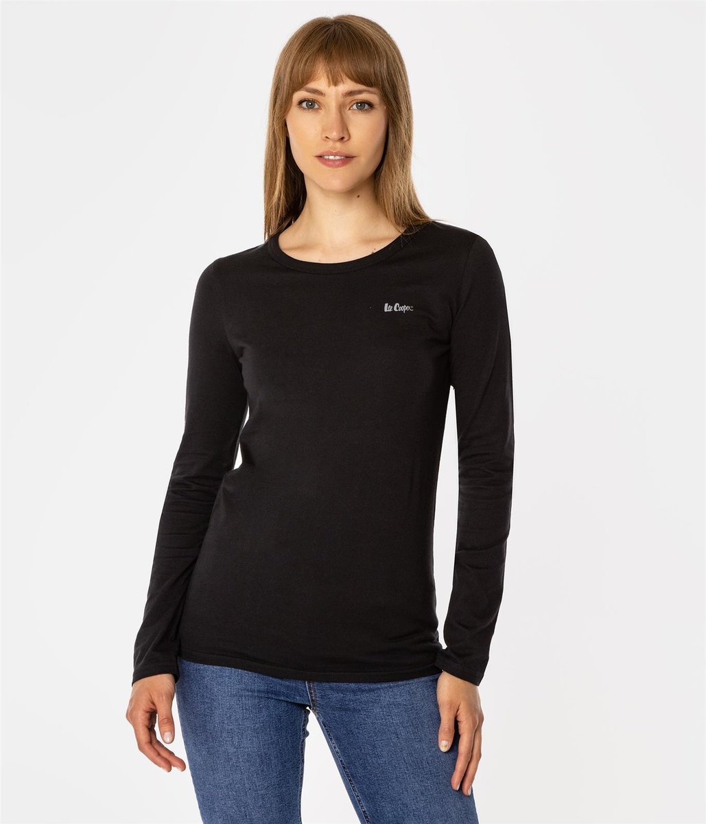 Longsleeve damski HELIA 1010 BLACK-S