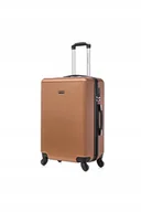 Walizki - Walizka VIP Collection średnia podróżna walizka na kółkach ABS 24" odpi.kół - miniaturka - grafika 1