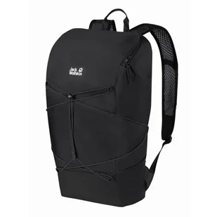 Plecak turystyczny Jack Wolfskin JWP ULTRALIGHT PACK black - ONE SIZE - Plecaki - miniaturka - grafika 1