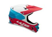 Kaski rowerowe - Kask rowerowy Lazer Phoenix + | MAT WHITE/BLUE/RED 58-60cm - miniaturka - grafika 1