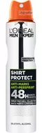 Dezodoranty i antyperspiranty męskie - L''Oréal - MEN EXPERT - SHIRT PROTECT - ANTI-MARKS ANTI-PERSPIRANT 48H - Antyperspirant w aerozolu dla mężczyzn - 250 ml - miniaturka - grafika 1