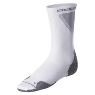 Skarpetki damskie - Odlo, Skarpety sportowe, Ceramicool Crew 763740, biały, rozmiar 45/47 - miniaturka - grafika 1