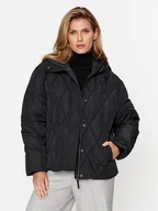 Kurtki damskie - Lee Kurtka zimowa 112341599 Czarny Relaxed Fit - miniaturka - grafika 1