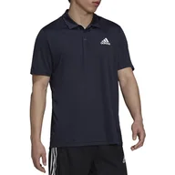 Koszulki sportowe męskie - adidas Aeroready Designed To Move Sport Polo > H30284 - Adidas - miniaturka - grafika 1