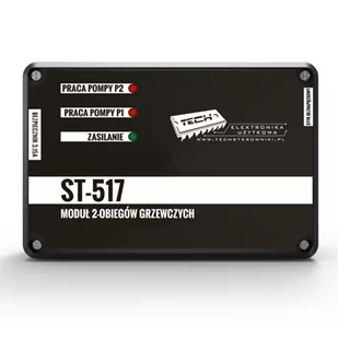 Tech STEROWNIKI MODUŁ DWÓCH OBIEGÓW GRZEWCZYCH ST-517 W_517.01.PL01.1 - Regulatory i termostaty - miniaturka - grafika 1