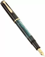 Długopisy - Pelikan Büro Kolbenfüllhalter Classic M200 grün-marm.B 983411 - miniaturka - grafika 1