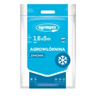 Agrowłókniny - Agrimpex Agrowłóknina hobby zimowa biała 50g 1,6 x 5 m - miniaturka - grafika 1