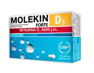 Witaminy i minerały - Natur Produkt Molekin D3 Forte 4000 j.m. 60 tabletek 469511 - miniaturka - grafika 1