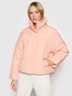 Kurtki damskie - Calvin Klein Jeans Kurtka puchowa J20J216824 Różowy Oversize - grafika 1