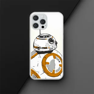 Etui BB 8 009 Star Wars Nadruk częściowy Przeźroczysty Producent: Samsung, Model: A34 5G - Etui i futerały do telefonów - miniaturka - grafika 1