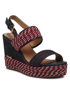 Espadryle damskie - Wrangler Espadryle Sunrise Jolie WL11700A Granatowy - grafika 1