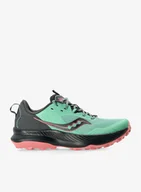 Buty sportowe damskie - Buty trailowe damskie Saucony Blaze TR - spring/wood - miniaturka - grafika 1