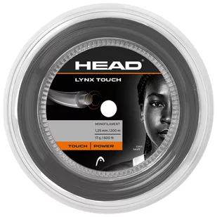 Naciąg tenisowy Head Lynx Touch szpula 200 m. grey - 1,30 mm - Tenis ziemny - miniaturka - grafika 1