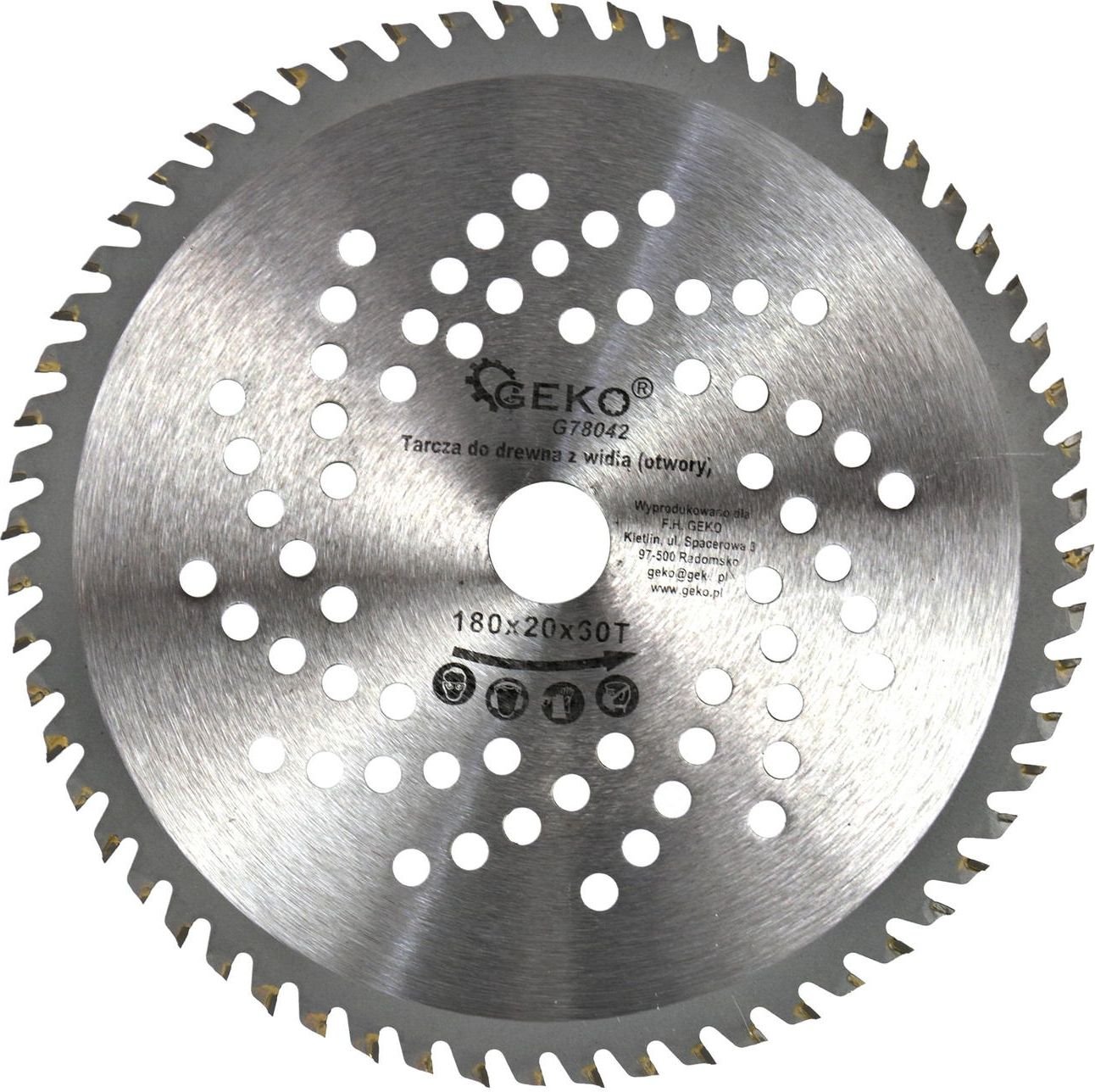 Geko Tarcza do drewna 180x20x60Totwory50