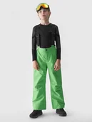 Spodnie narciarskie - Spodnie narciarskie 4F Jr 4FJWAW24TFTRM654 (kolor Zielony) - miniaturka - grafika 1