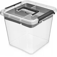 Pudła i pojemniki do przechowywania - Pudło pojemnik organizer plastikowy pokrywa 13l - miniaturka - grafika 1