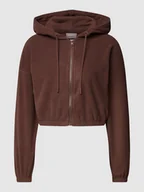 Bluzy damskie - Bluza rozpinana krótka z polaru model ‘ONLKAROI FLEECE’ - miniaturka - grafika 1