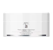 Maseczki do twarzy - Apis Maska ściągająco-wygładzająca z białą glinką i cynkiem 200ml - miniaturka - grafika 1