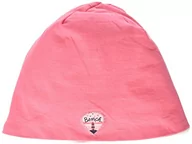 Czapki damskie - Bench Czapka dziewczęca z dżerseju Beanie AOP, różowy (Pink BL11213), S/M - miniaturka - grafika 1