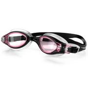 Pływanie - Spokey Okulary pływackie Trimp Czarno-różowy - miniaturka - grafika 1