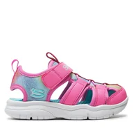 Buty dla dziewczynek - Sandały Skechers 303276L/HPMT Różowy - miniaturka - grafika 1