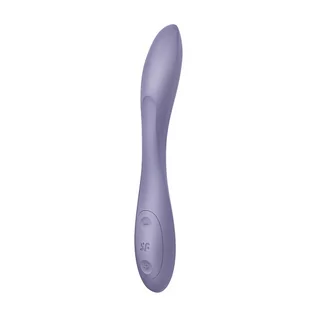 Wibratory i masażery - Satisfyer G-Spot Flex 2 Dark Violet - grafika 1